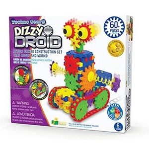 New The Learning Journey Techno Gears STEM Construction Set Dizzy Droid 60+ pcs